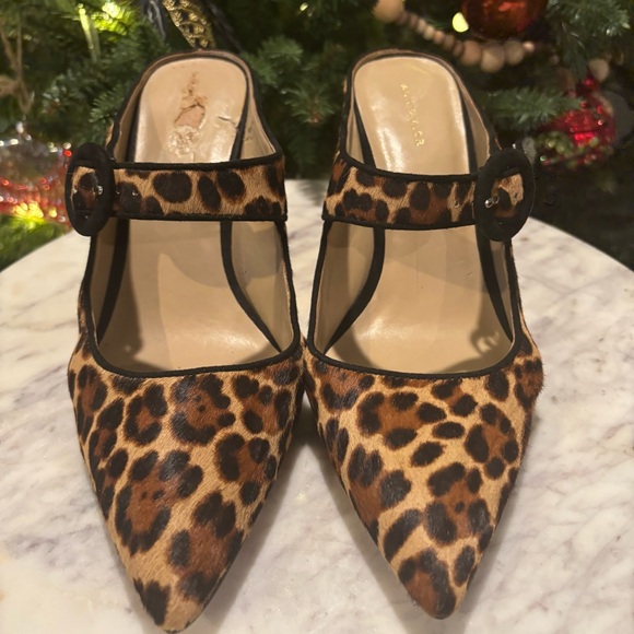 Ann Taylor Blaine Genuine Fur Heels - Picture 5 of 9